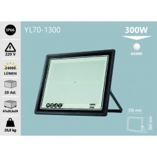 300W ULTRA SLİM LED PROJEKTÖR 6500K